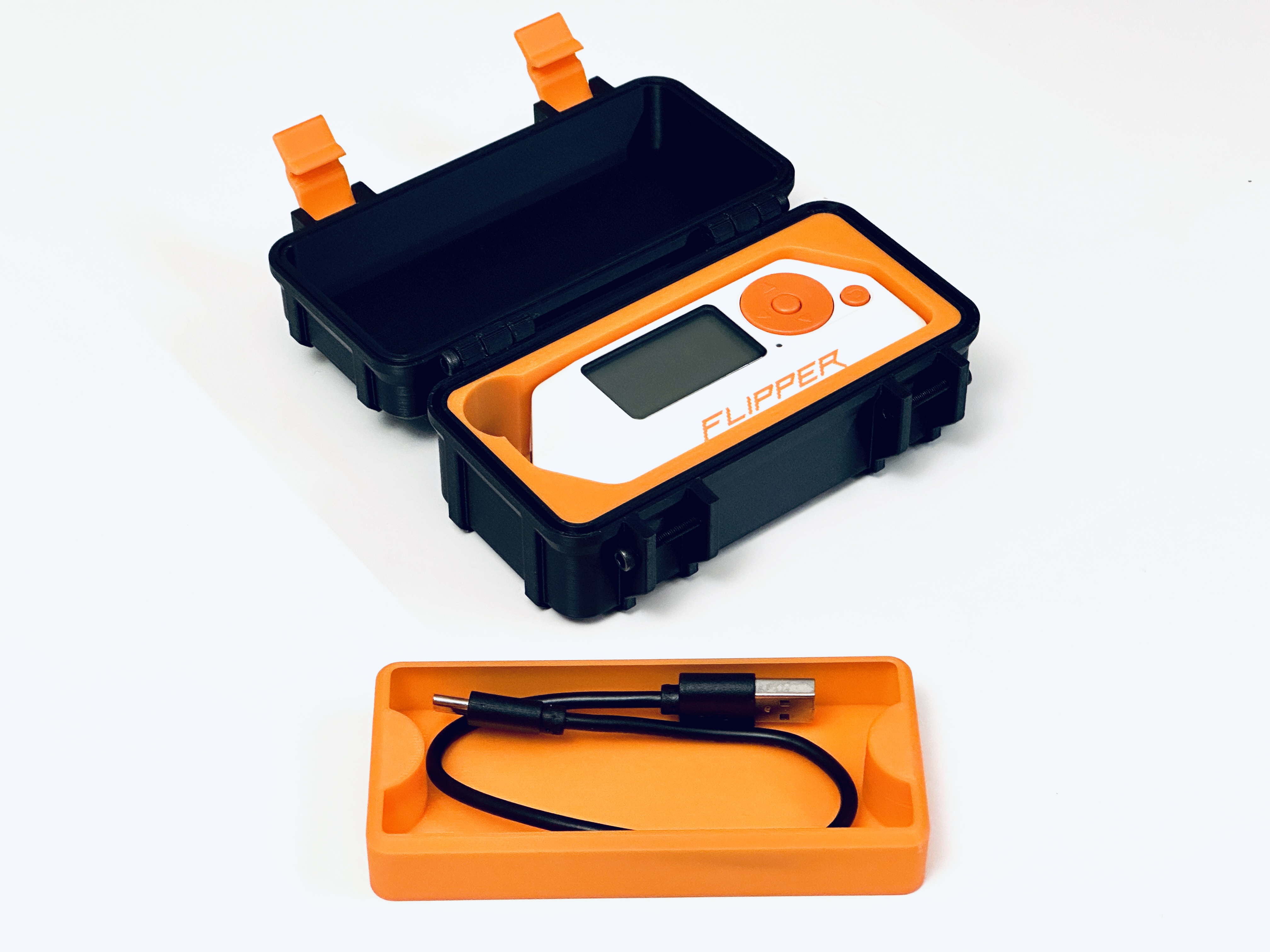 Hộp cứng Flipper Zero với các miếng lót (không cần giá đỡ)