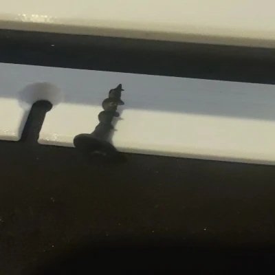 Móc treo khăn 220x30 với lỗ vít