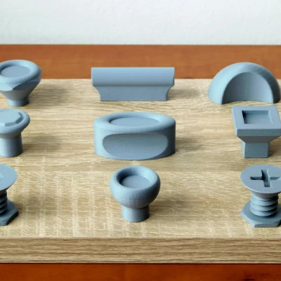 Núm và tay cầm cho cửa và ngăn kéo