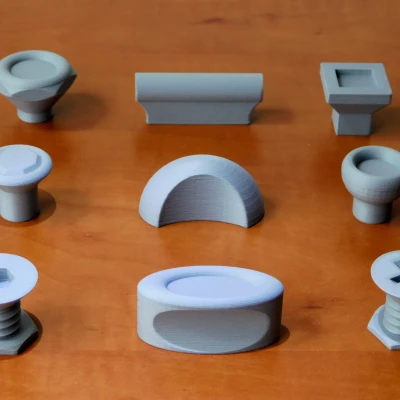 Núm và tay cầm cho cửa và ngăn kéo