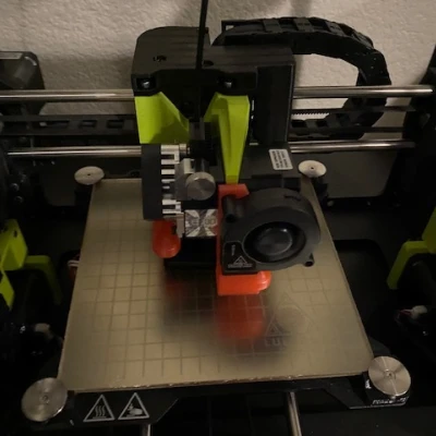Bộ che quạt Lulzbot (Kiểu M175 cho đầu công cụ SE)