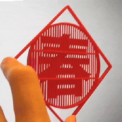 Câu Đối Tết Hiệu Ứng Lenticular | 2 Mặt Trong 1 Mẫu!