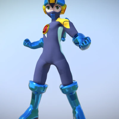 Mô Hình Megaman-NT Warrior