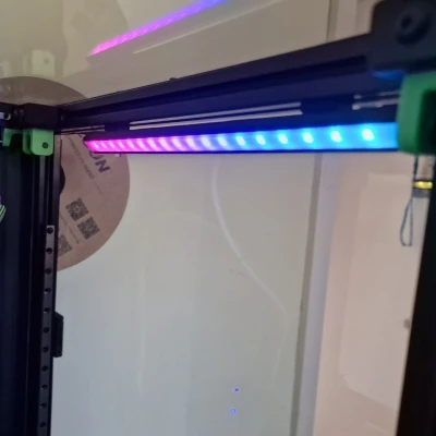 Disco on a stick - Bộ khuếch tán đèn LED cho Voron