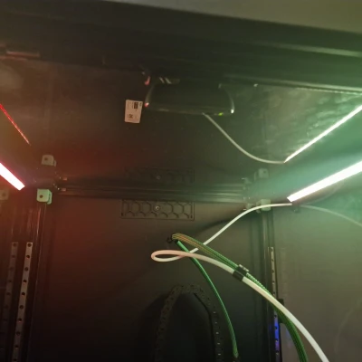 Disco on a stick - Bộ khuếch tán đèn LED cho Voron