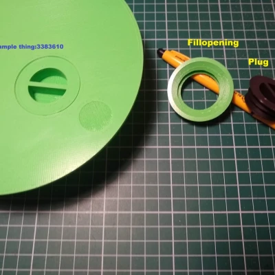 Chặn lỗ có nắp dùng cho thiết kế của riêng bạn