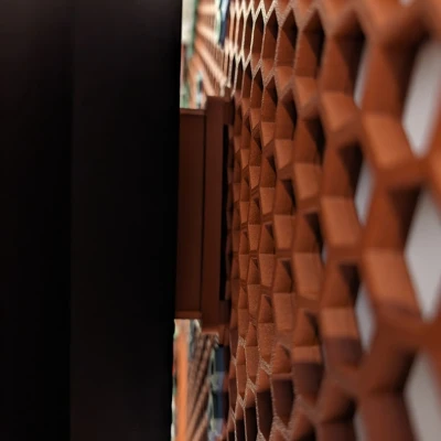 Giá Treo Màn Hình VESA 100 Kiểu Tổ Ong Cho Bảng HSW