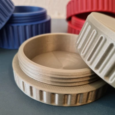 Hộp Đựng Nắp Vặn