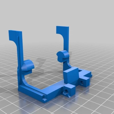 Giá đỡ quạt thổi tua-bin không chổi than Printrbot gắn kẹp - phiên bản 2