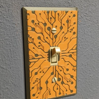 Vỏ công tắc đèn PCB