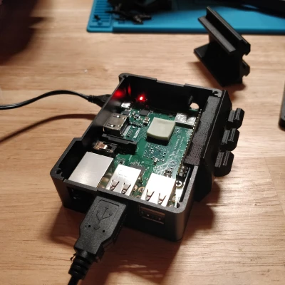 Giá đỡ Raspberry Pi 3 cho vỏ Akasa A-RA03-M1B trên Prusa MK3 & MK3S