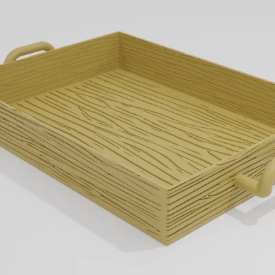 Khay gỗ (trang trí nhà cửa)