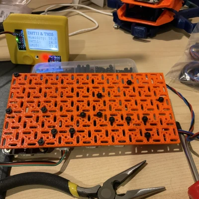 Khung Gắn PCB Lưới 0.1 inch Tùy Chỉnh