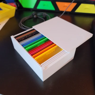 Hộp Mẫu Filament Nắp Voronoi