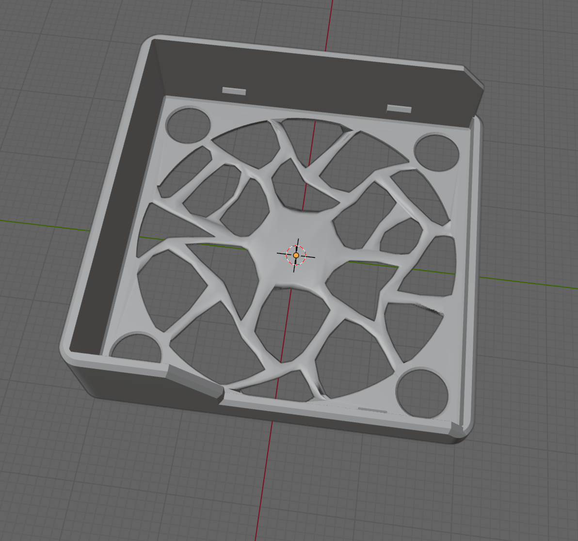 Chụp quạt Voronoi cho Prusa MK3s