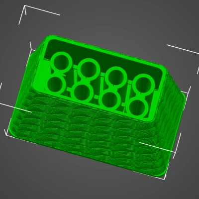 Chân Đế Đũa Họa Tiết Sóng Nhật