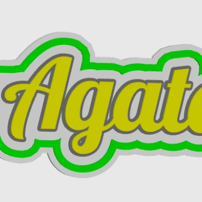 Móc Khóa Agata - Keychain Agata