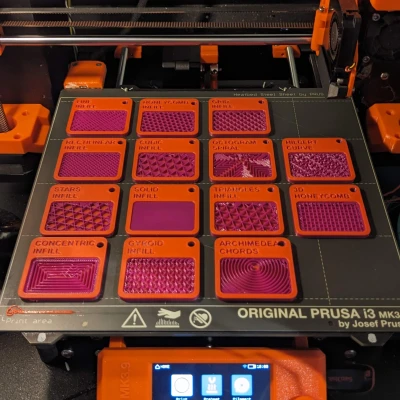 Móc khóa Mẫu Infill