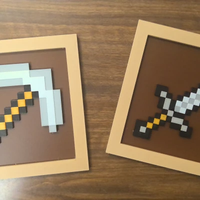 Khung Trang Trí Minecraft