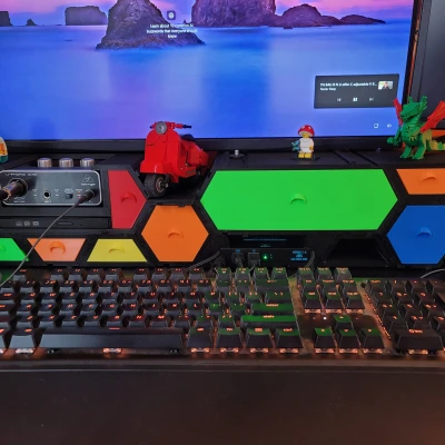 Ngăn kéo module lục giác sâu 150mm - V2 - Thêm tấm lót bên trong