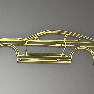 Tranh Treo Tường Ford Mustang Shelby GT500