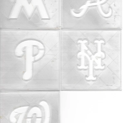 Khuôn vẽ logo các đội MLB