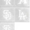 Khuôn vẽ logo các đội MLB - Thumbnail 7