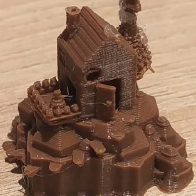 Ngôi nhà có cây thông Noel