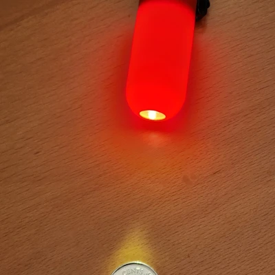 Bộ khuếch tán kèm đèn spotlight cho Olight Baton II hoặc Baton 3