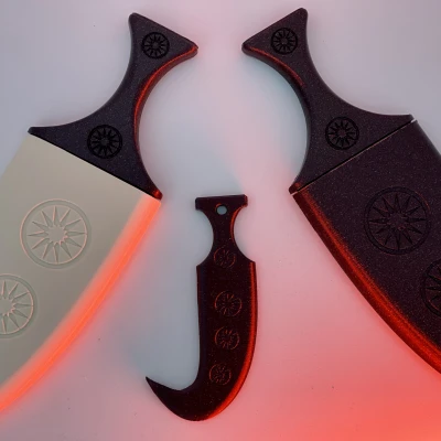 Móc Khóa Dao Găm Jambiya Mini