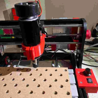 Nâng cấp trục chính 52mm cho CNC 3018