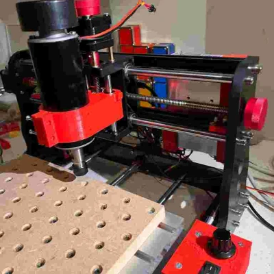 Nâng cấp trục chính 52mm cho CNC 3018