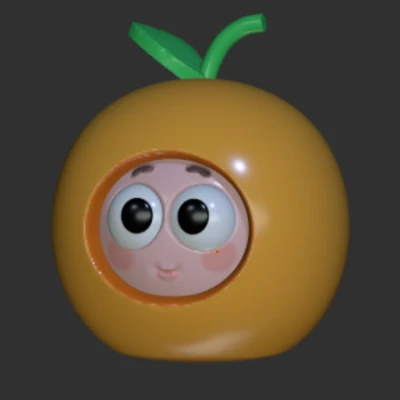 Quả cam dễ thương