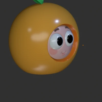 Quả cam dễ thương