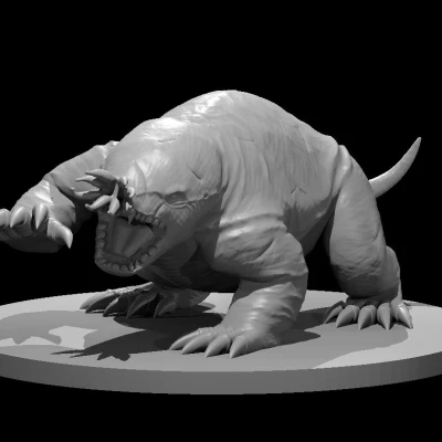 Mô Hình Dogmole từ Kobold Press Tome of Beasts!