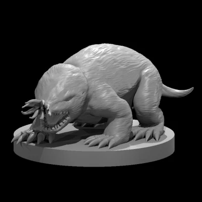 Mô Hình Dogmole từ Kobold Press Tome of Beasts!
