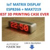 Vỏ ESP8266 MAX7219 DISPLAY: Đồng hồ và Informer ĐƠN GIẢN NHẤT - Thumbnail 1