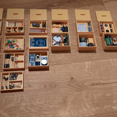 Hộp Đựng/Hệ Thống Sắp Xếp Bộ Kit Arduino (Mizuei MA 17)