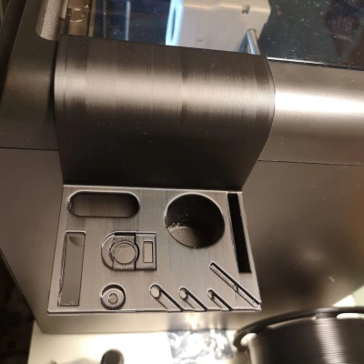 Khay đựng đồ nghề cho Flashforge Adventurer 5M Pro (Có khe cho 1/2/3 đầu phun)