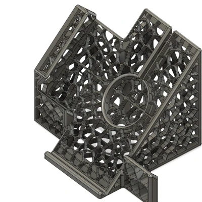 Giá Đỡ Điện Thoại Iphone 15 Plus Đứng Ngang (Có Sạc Không Dây) (Bản Voronoi)