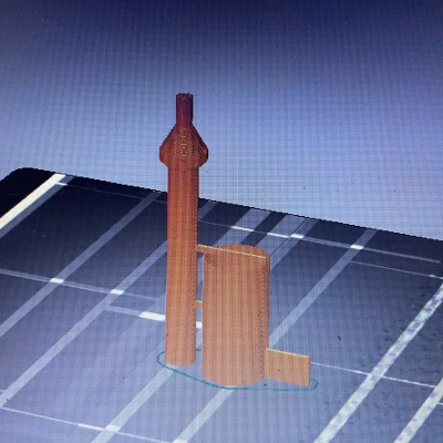 Dụng cụ in - Bộ ổn định bản in, chân đế bàn in đơn giản kiểu "Dalek"