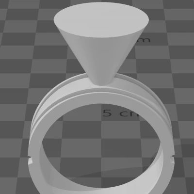 Nhẫn + Mô hình có thể đúc