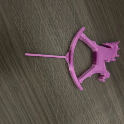 Mô Hình Ngựa Gỗ Trang Trí Bánh Kem