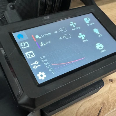 Giá đỡ màn hình Ender 3 V3 KE ngang cho Guppyscreen