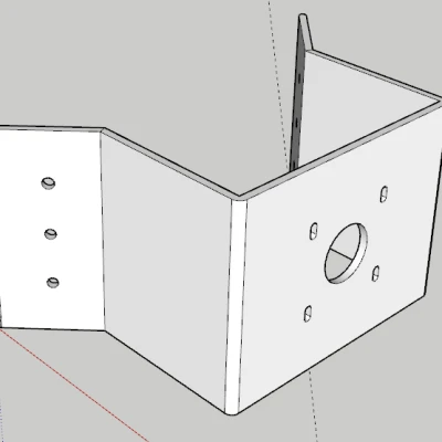 Giá đỡ góc cho camera CCTV