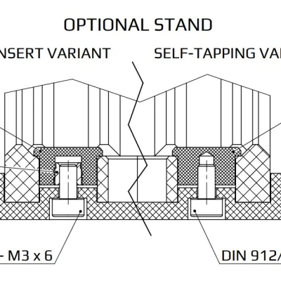 Giá đỡ Tấm Thép cho Voron 2.4 & Voron Trident & V0