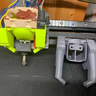 Ống Quạt Kép 4010 EB - Kênh Dài Thêm (+16mm) cho Ender 3 CR-10 CR-30