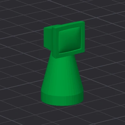 Mô hình nhân vật kèm màn hình