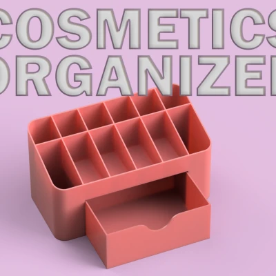 Hộp Đựng Mỹ Phẩm Có Ngăn Kéo