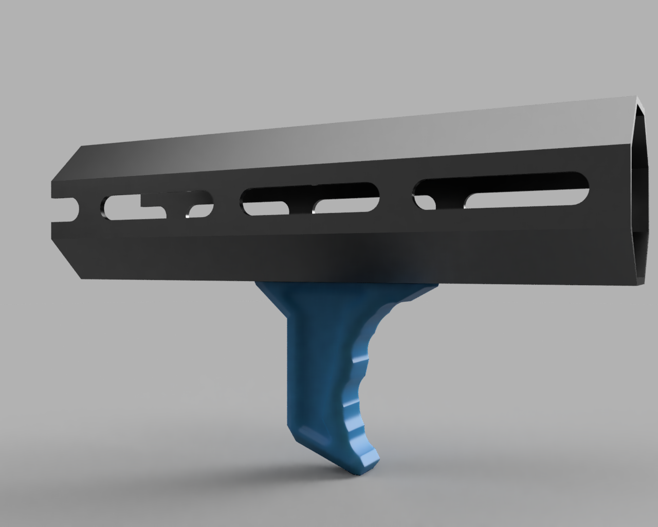 Tay Nắm Foregrip 'Răng' Airsoft Tối Giản Cho Ray M-LOK